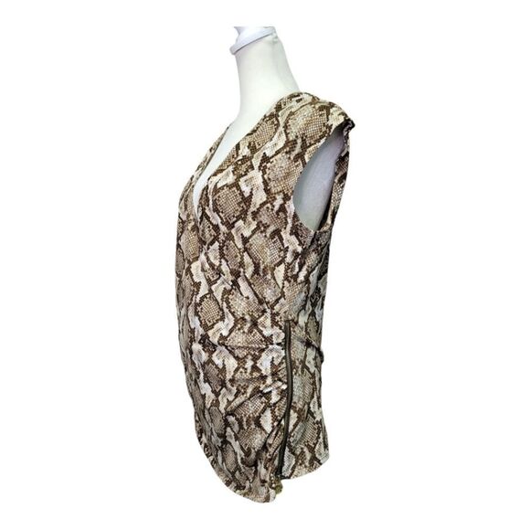Michelle Kors wrap sleeveless snake print - Picture 10 of 14